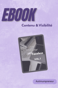 Couverture de l’ebook SHYLY SOCIAL – Stratégie Faceless Social, guide faceless pour mamans aidantes