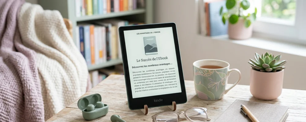 Les avantages de l'ebook qui expliquent son succès et conseils pour ebook populaire